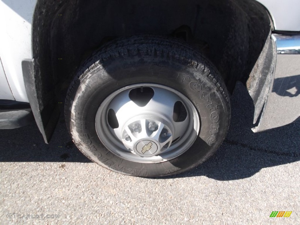 2008 Silverado 3500HD Work Truck Crew Cab - Summit White / Dark Titanium photo #20