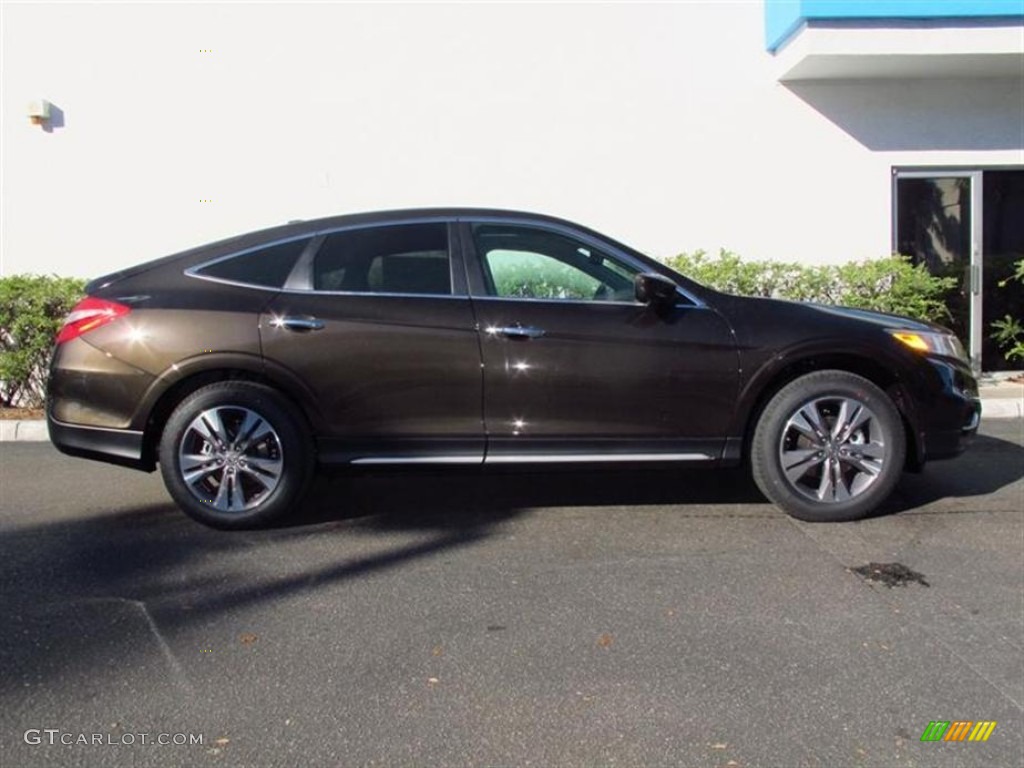 Kona Coffee Metallic 2013 Honda Crosstour EX-L V-6 4WD Exterior Photo #76109777