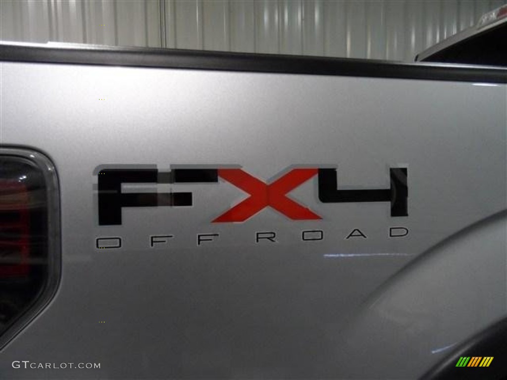 2011 F150 FX4 SuperCrew 4x4 - Ingot Silver Metallic / Steel Gray photo #7