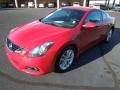 2010 Red Alert Nissan Altima 3.5 SR Coupe  photo #2