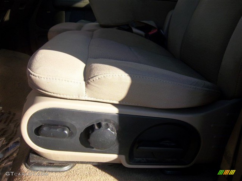 2005 F150 XLT SuperCrew - Dark Toreador Red Metallic / Tan photo #21