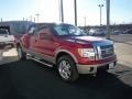 2010 Red Candy Metallic Ford F150 Lariat SuperCrew  photo #3