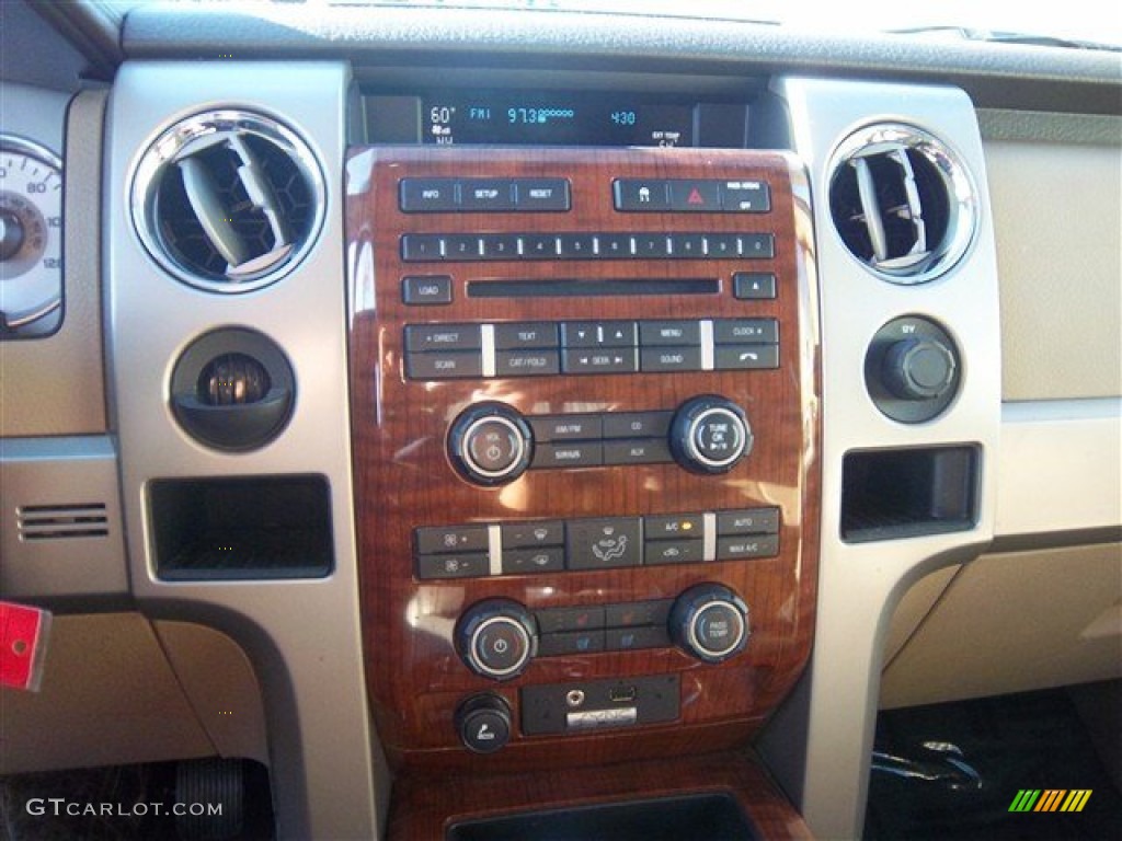 2010 F150 Lariat SuperCrew - Red Candy Metallic / Tan photo #26