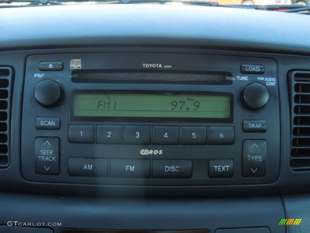 2007 Toyota Corolla S Audio System Photos
