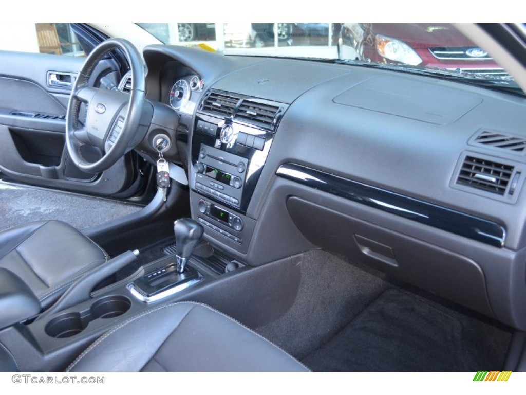 2007 Ford Fusion SEL V6 Charcoal Black Dashboard Photo #76113865