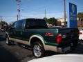 2008 Forest Green Metallic Ford F250 Super Duty Lariat Crew Cab 4x4  photo #8