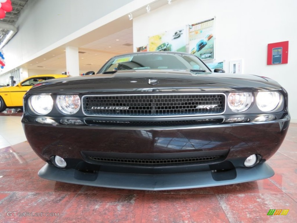 Brilliant Black Crystal Pearl 2010 Dodge Challenger SRT8 SpeedFactory Exterior Photo #76116146