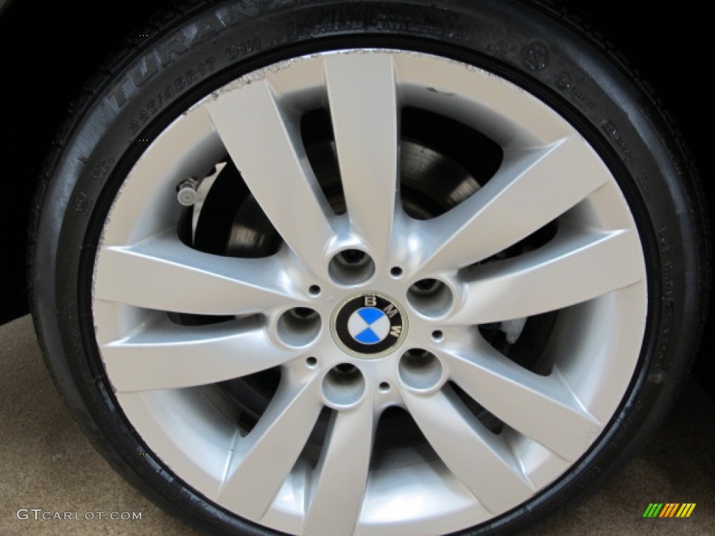 2007 3 Series 328xi Sedan - Black Sapphire Metallic / Black photo #11