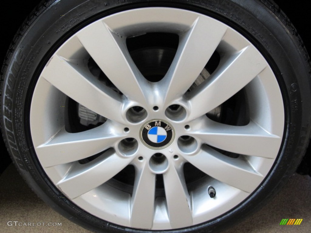 2007 3 Series 328xi Sedan - Black Sapphire Metallic / Black photo #12