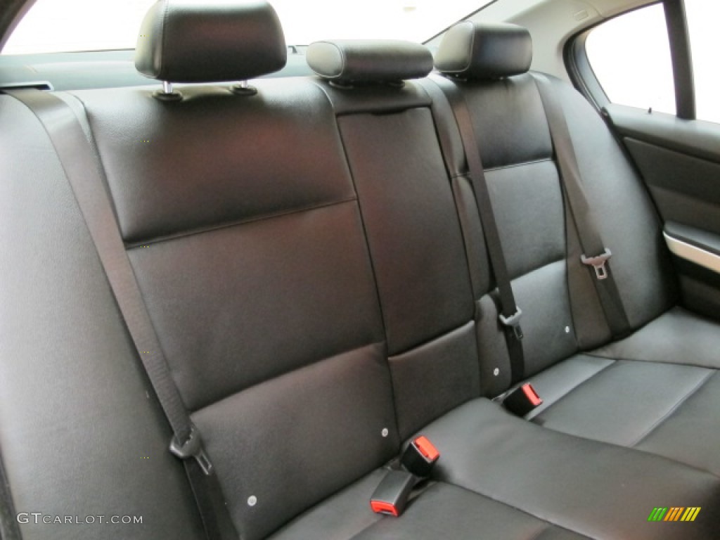 2007 3 Series 328xi Sedan - Black Sapphire Metallic / Black photo #20