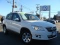Candy White 2010 Volkswagen Tiguan S 4Motion