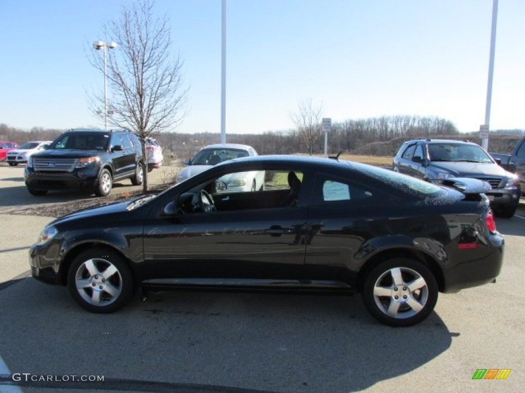 2010 Cobalt LT Coupe - Black Granite Metallic / Ebony photo #6