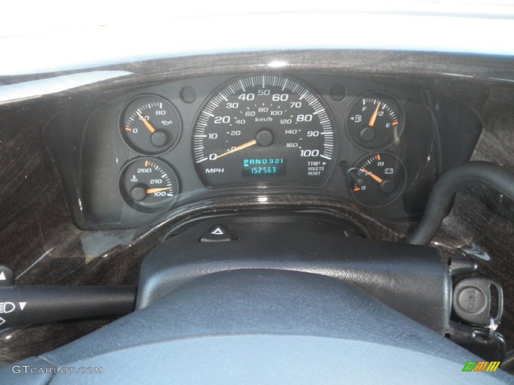 2004 Chevrolet Express 1500 Passenger Conversion Van Gauges Photo #76117751