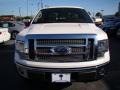 White Platinum Metallic Tri Coat - F150 Lariat SuperCrew 4x4 Photo No. 3