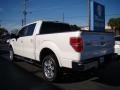 White Platinum Metallic Tri Coat - F150 Lariat SuperCrew 4x4 Photo No. 6