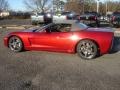 Crystal Red Metallic 2009 Chevrolet Corvette Convertible Exterior