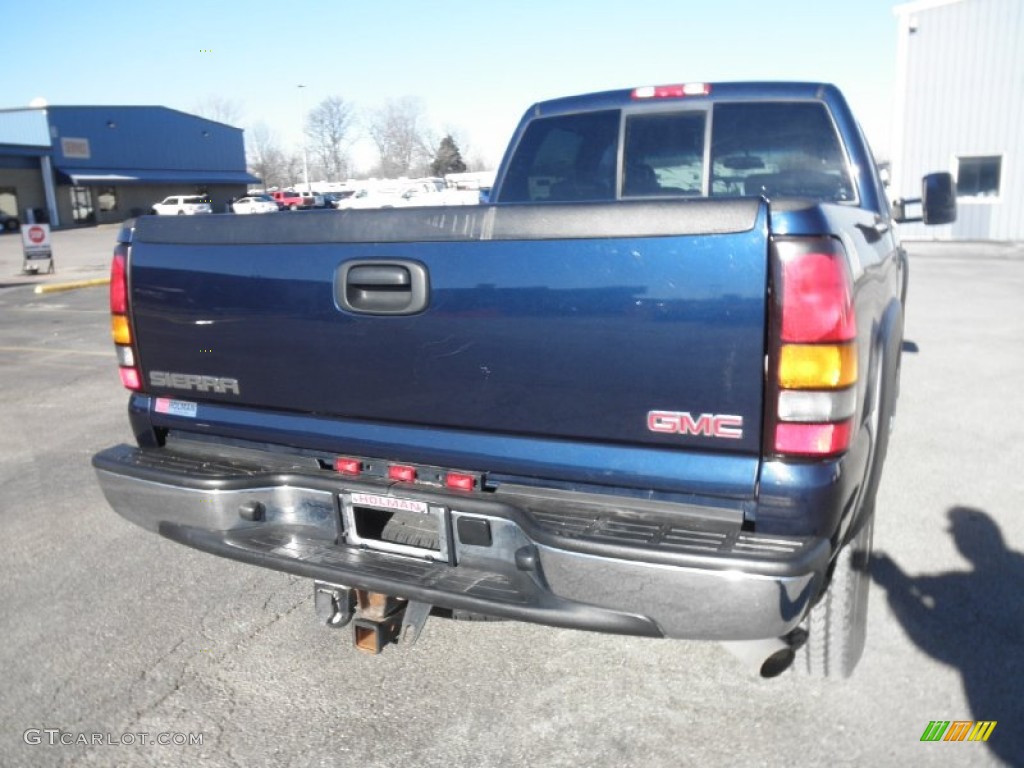 2006 Sierra 2500HD SLT Crew Cab 4x4 - Deep Blue Metallic / Pewter photo #21