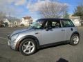 2002 Pure Silver Metallic Mini Cooper Hardtop  photo #1