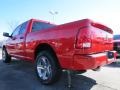 2013 Flame Red Ram 1500 Express Quad Cab  photo #2