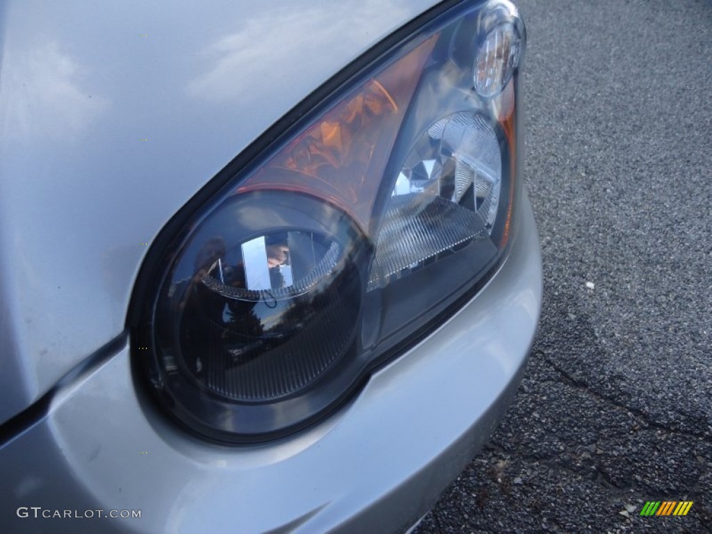 2005 Impreza WRX Wagon - Platinum Silver Metallic / Black photo #34