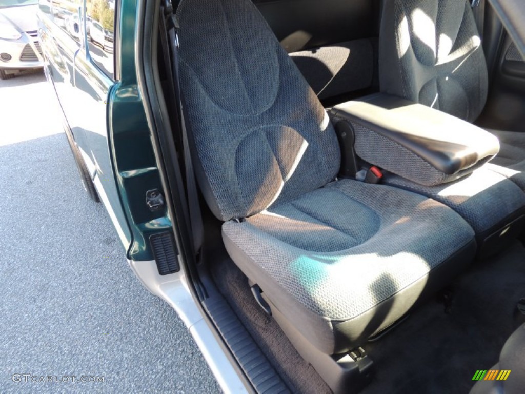 1999 Dakota SLT Extended Cab - Forest Green Pearl / Mist Gray photo #6