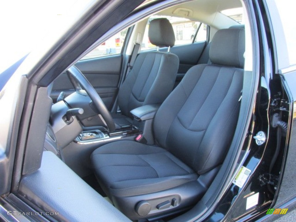 Black Interior 2012 Mazda MAZDA6 i Touring Sedan Photo #76124727