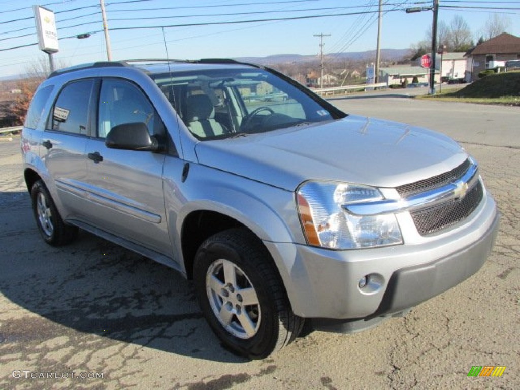 Galaxy Silver Metallic 2005 Chevrolet Equinox LS AWD Exterior Photo #76124969