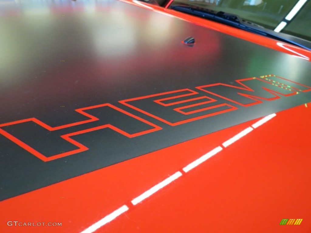 2008 Charger R/T Daytona - HEMI Orange Pearl / Dark Slate Gray photo #5