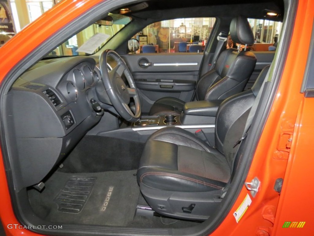 2008 Charger R/T Daytona - HEMI Orange Pearl / Dark Slate Gray photo #7