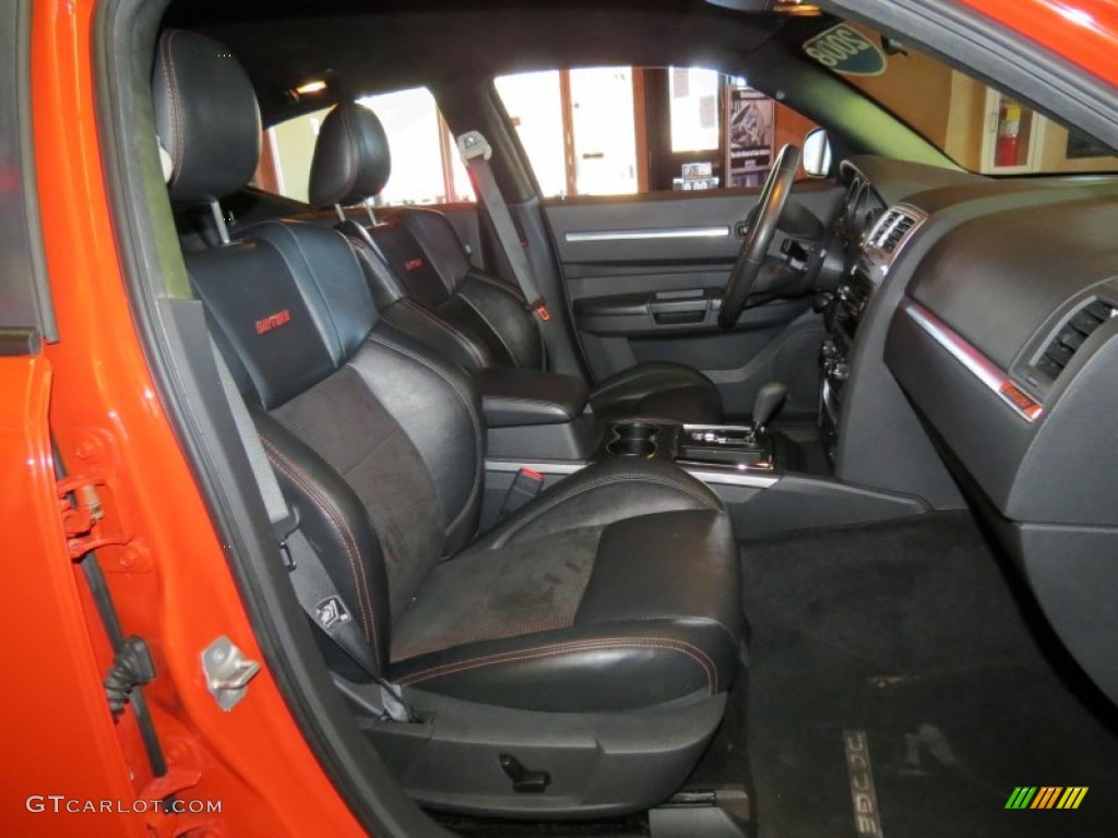 2008 Charger R/T Daytona - HEMI Orange Pearl / Dark Slate Gray photo #16