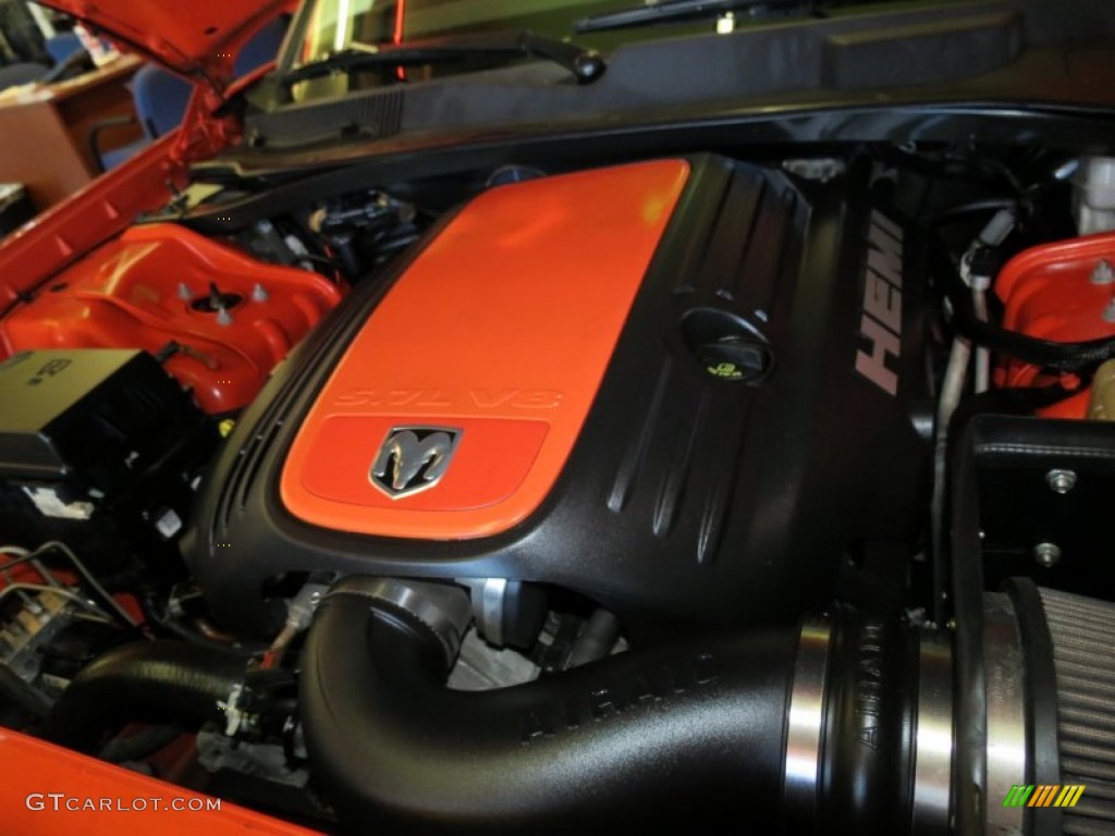 2008 Charger R/T Daytona - HEMI Orange Pearl / Dark Slate Gray photo #19