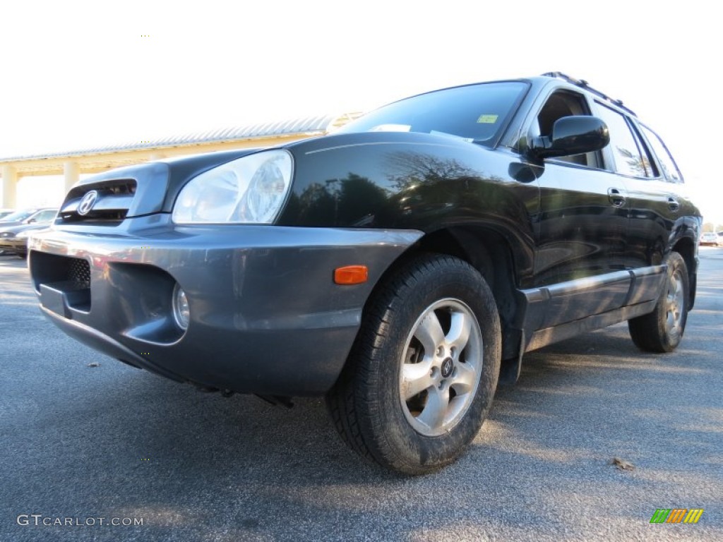 2006 Santa Fe GLS - Dark Emerald Green / Gray photo #1