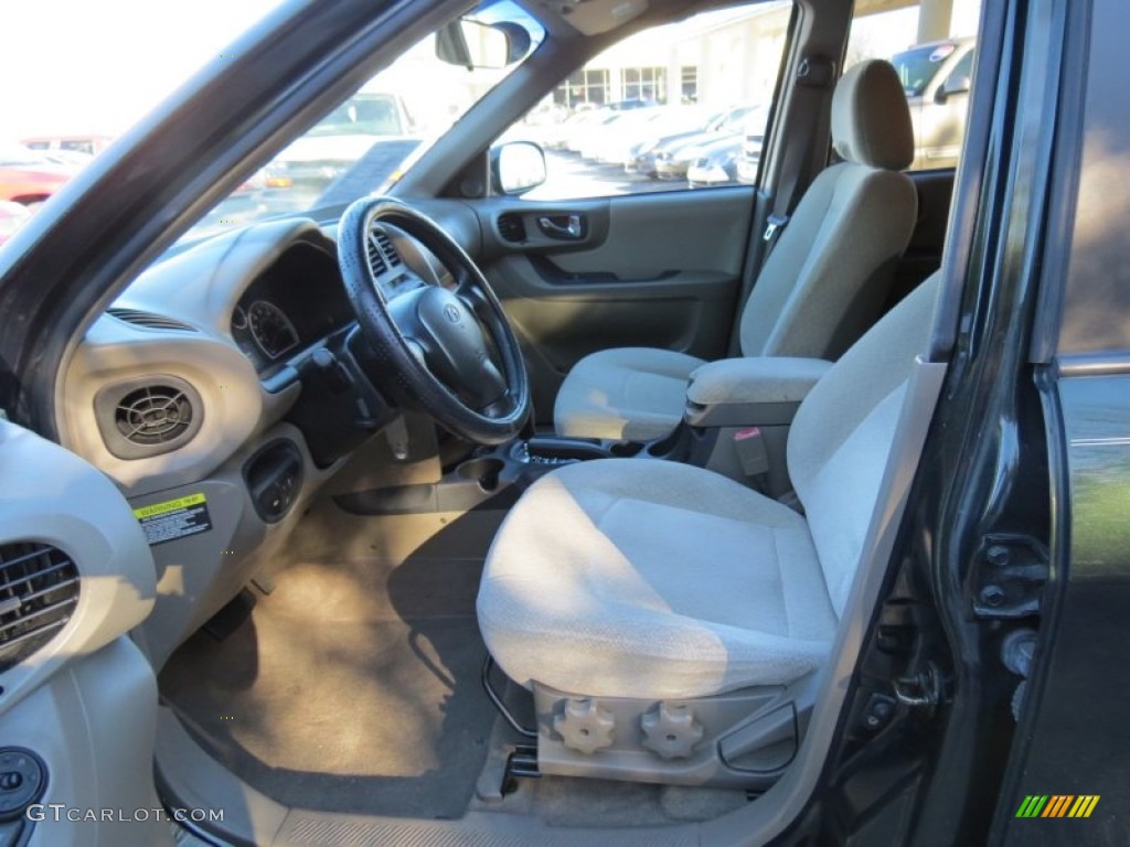 2006 Santa Fe GLS - Dark Emerald Green / Gray photo #5