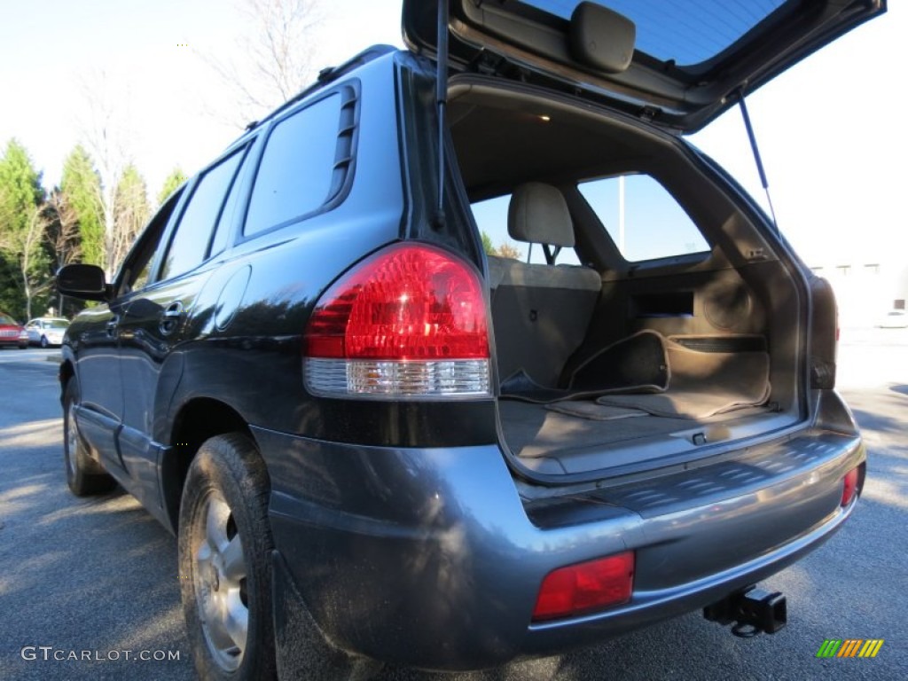2006 Santa Fe GLS - Dark Emerald Green / Gray photo #9