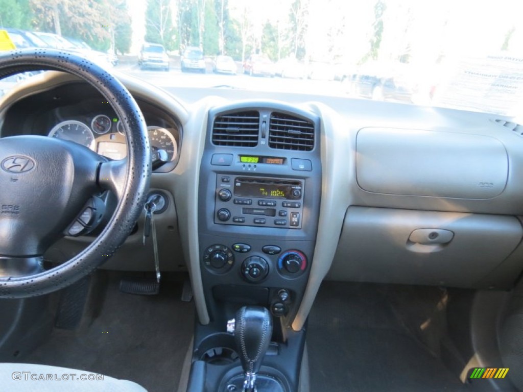 2006 Santa Fe GLS - Dark Emerald Green / Gray photo #11