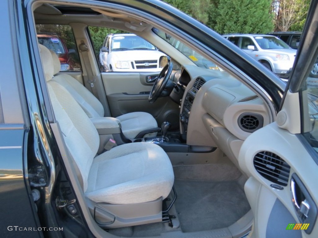 2006 Santa Fe GLS - Dark Emerald Green / Gray photo #13