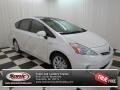 2013 Blizzard White Pearl Toyota Prius v Five Hybrid  photo #1