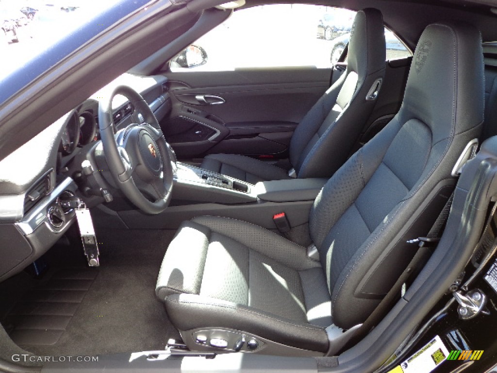 2013 911 Carrera S Cabriolet - Black / Black photo #8