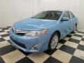 2012 Clearwater Blue Metallic Toyota Camry XLE V6  photo #3
