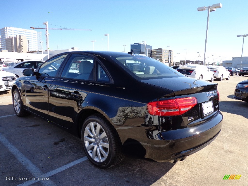 2013 A4 2.0T Sedan - Brilliant Black / Titanium Gray photo #4