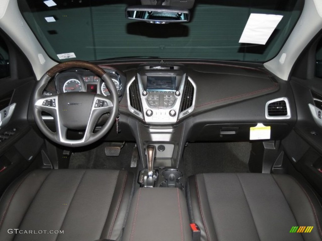 2013 GMC Terrain Denali Jet Black Dashboard Photo #76128357