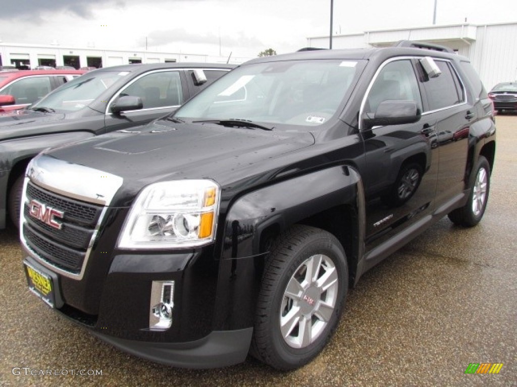 Onyx Black 2013 GMC Terrain SLT Exterior Photo #76128477