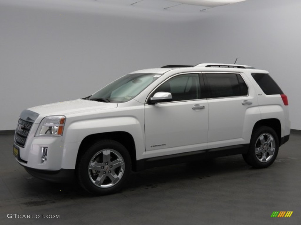 2013 Terrain SLT - Summit White / Brownstone photo #1