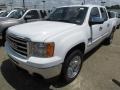 2013 Summit White GMC Sierra 1500 SLE Crew Cab  photo #2