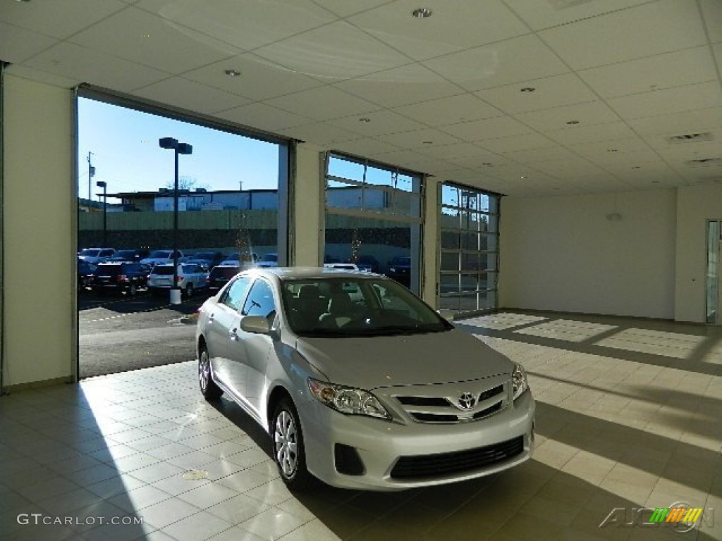 Classic Silver Metallic Toyota Corolla