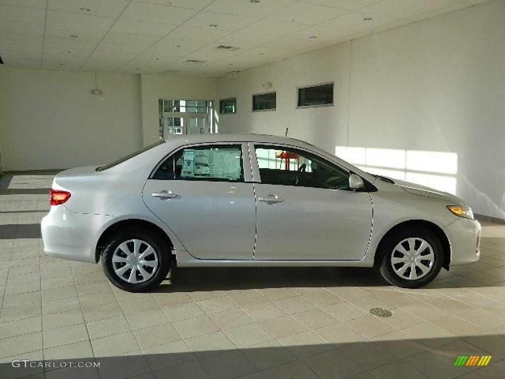 2013 Corolla L - Classic Silver Metallic / Ash photo #2