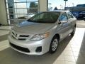 2013 Classic Silver Metallic Toyota Corolla L  photo #7