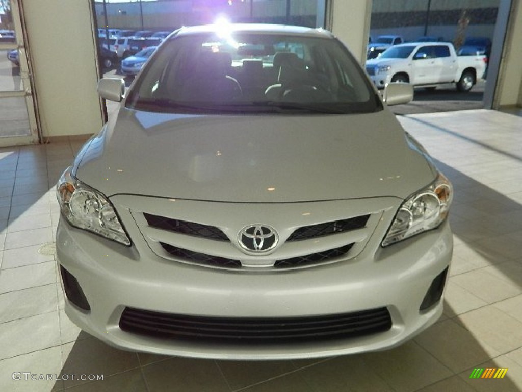 2013 Corolla L - Classic Silver Metallic / Ash photo #8