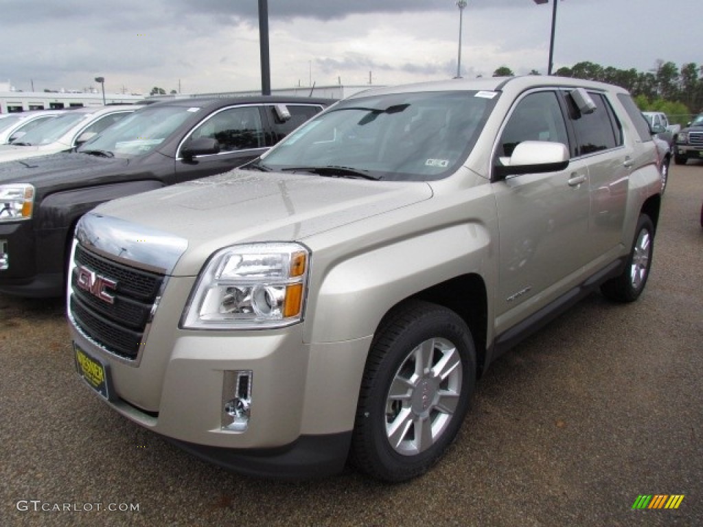 2013 Terrain SLE - Champagne Silver Metallic / Jet Black photo #2