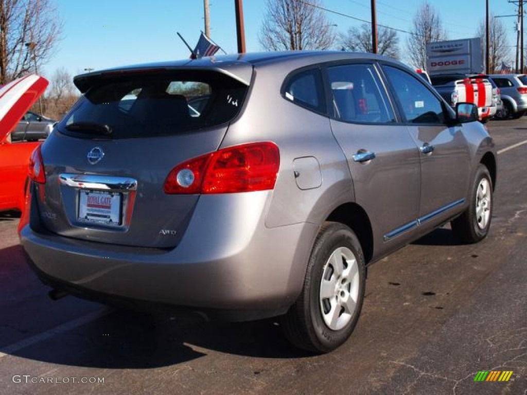 2011 Rogue SV AWD - Platinum Graphite / Black photo #3